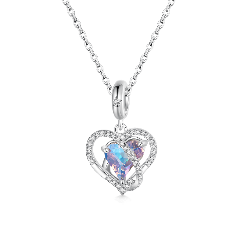 Intertwined Love Romantic Pendant