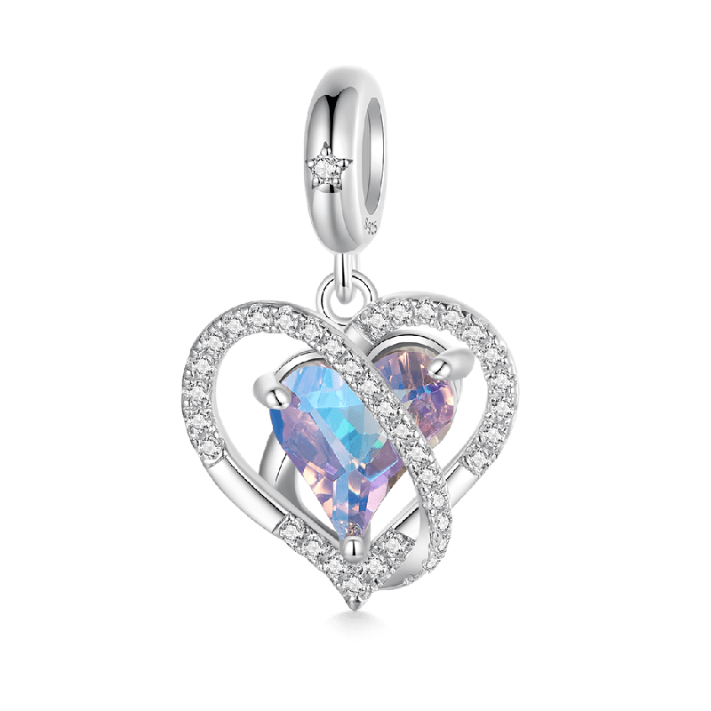Intertwined Love Romantic Pendant