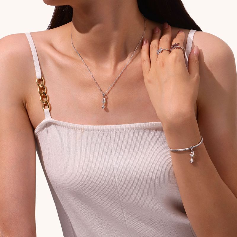 Vase Lily of the Valley Pendant