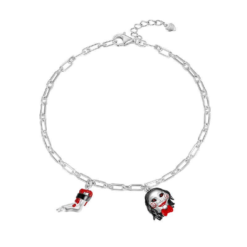 SAW Billy Severed Leg Chain Bracelet