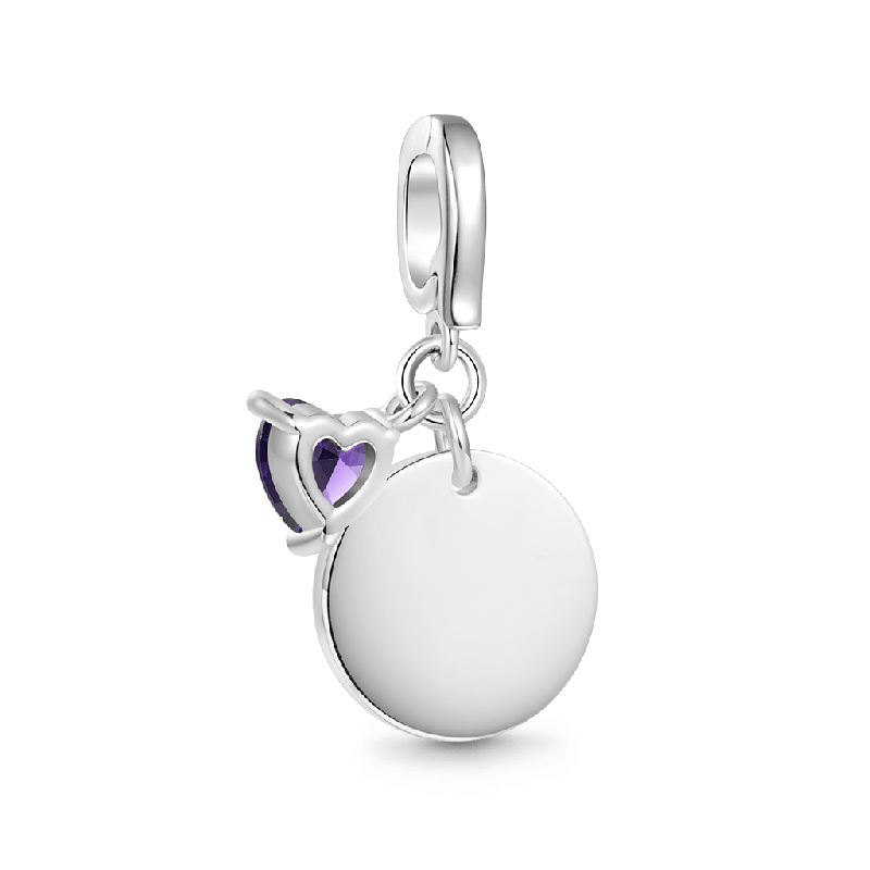 Birthday Flower Clasp Clusters Charm