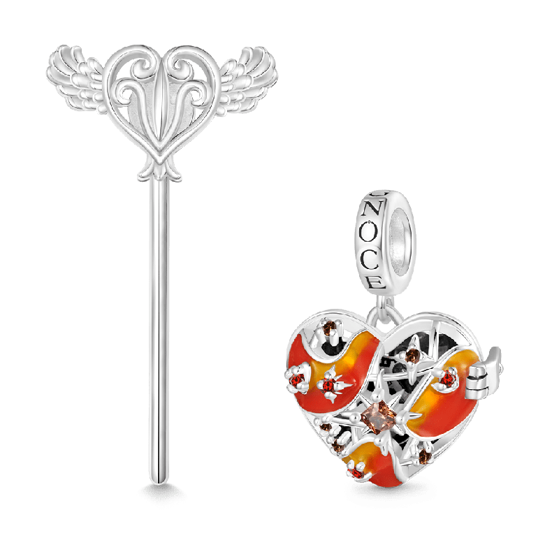 Heart Wireless LED Glow Mars Pendant