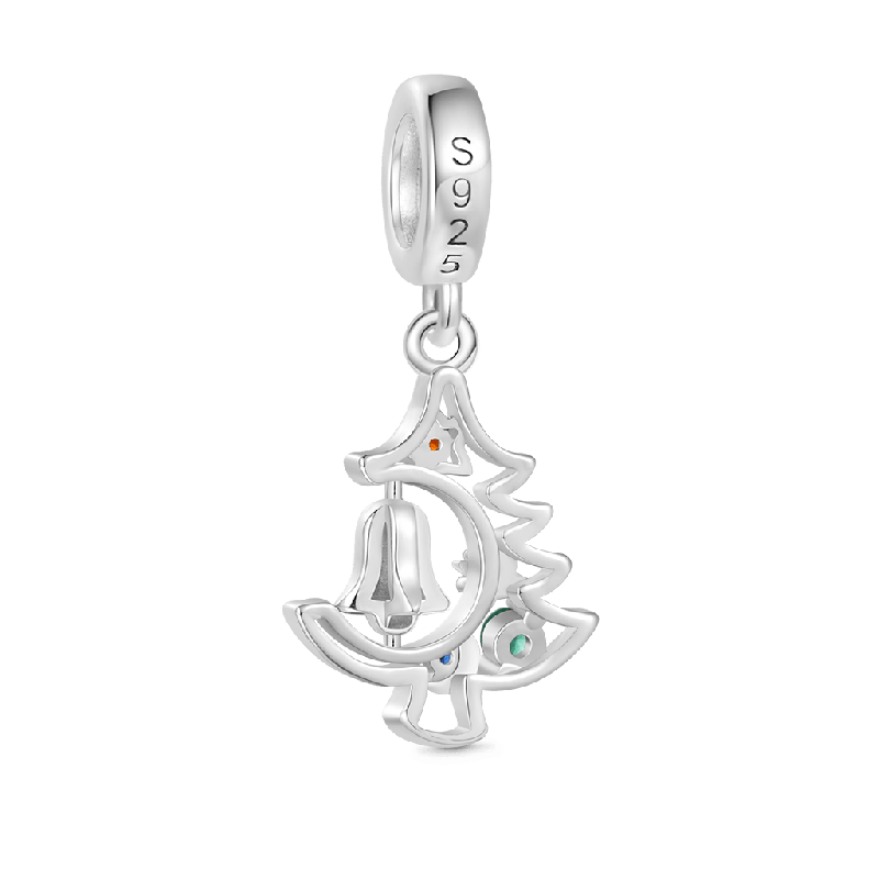 Christmas Tree Bell Ornament Pendant
