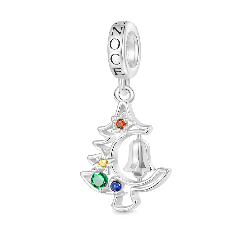 Christmas Tree Bell Ornament Pendant