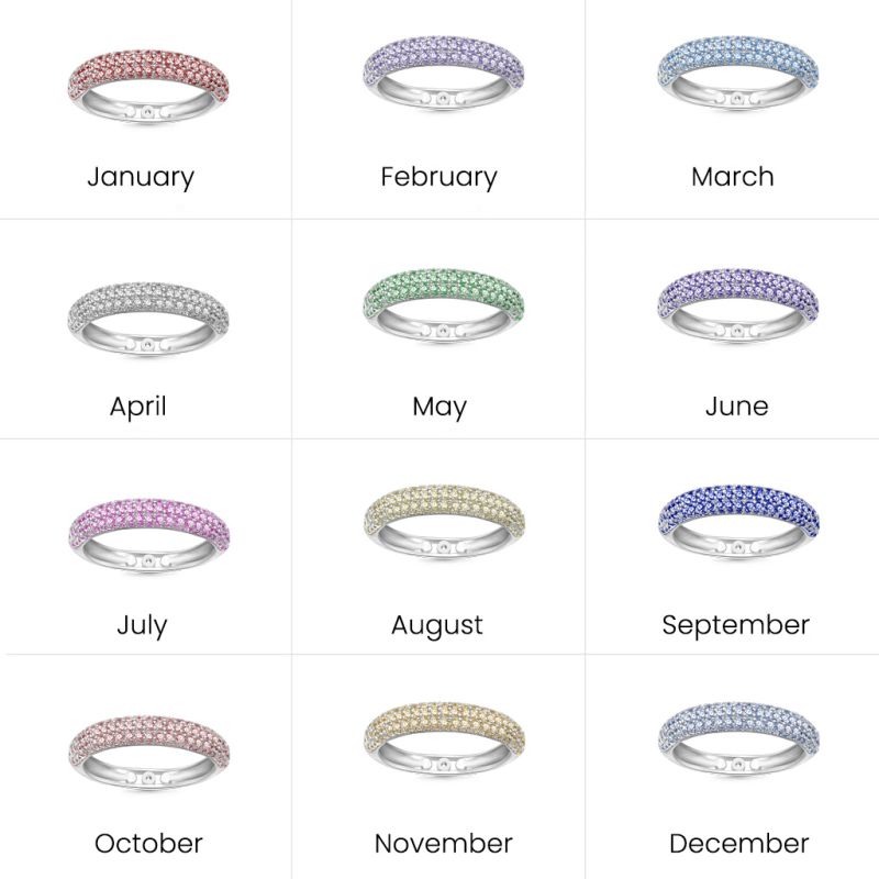 Pavé Diamond Thin Dome Band