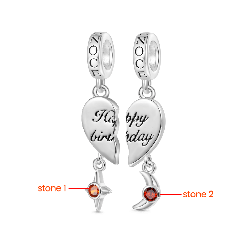 Love Engravable Name Double Pendant