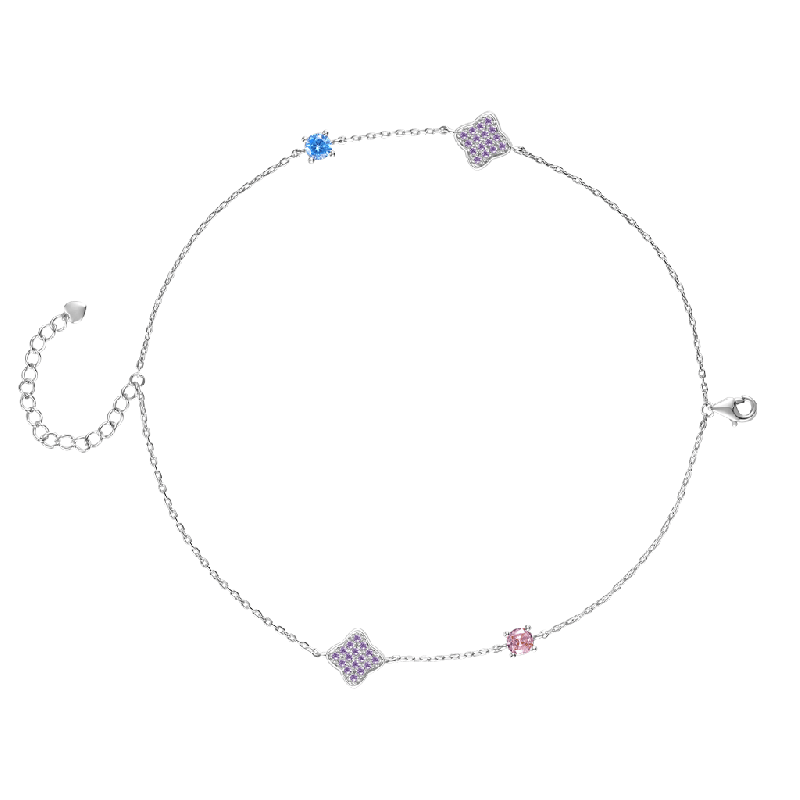 Four-Leaf Clover Adjustable Bracelet