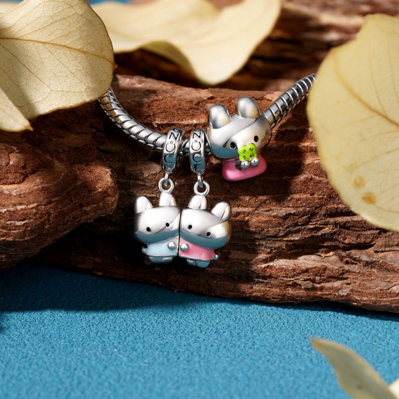 Bunny-Gumi & Friend Pendant