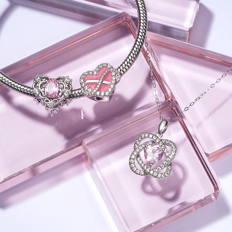 Celtic Heart Birthstone Necklace