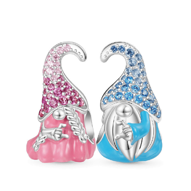 Valentines Gnome Boy Girl Charm