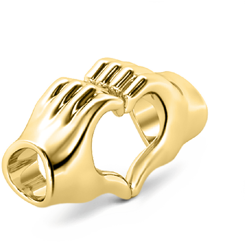 Forever in Our Hearts Finger with Heart Charm
