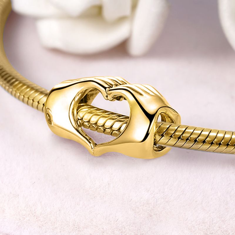 Forever in Our Hearts Finger with Heart Charm