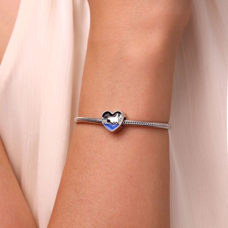 Polar Bear Engravable Love Charm