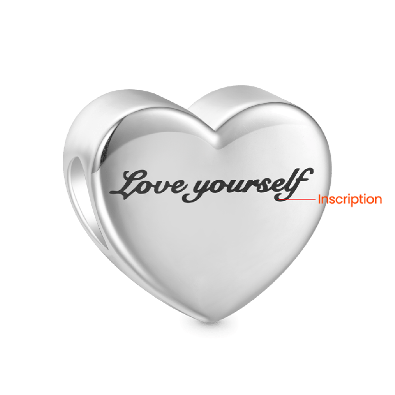 Polar Bear Engravable Love Charm