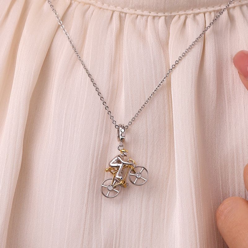 Road Cycling Competition Dangle Charm