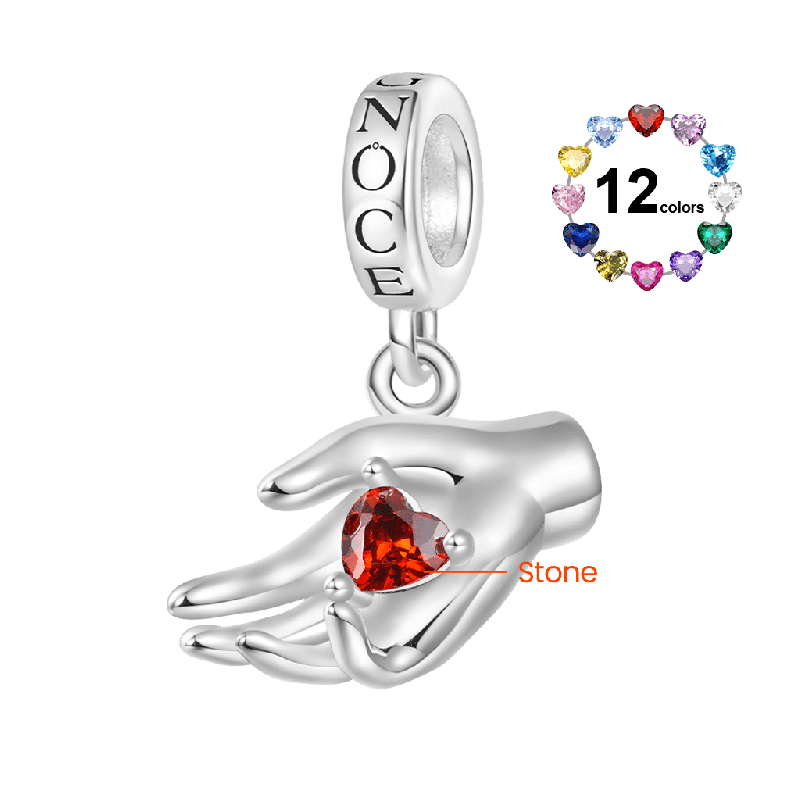 Halloween Skull Handshake Double Pendant