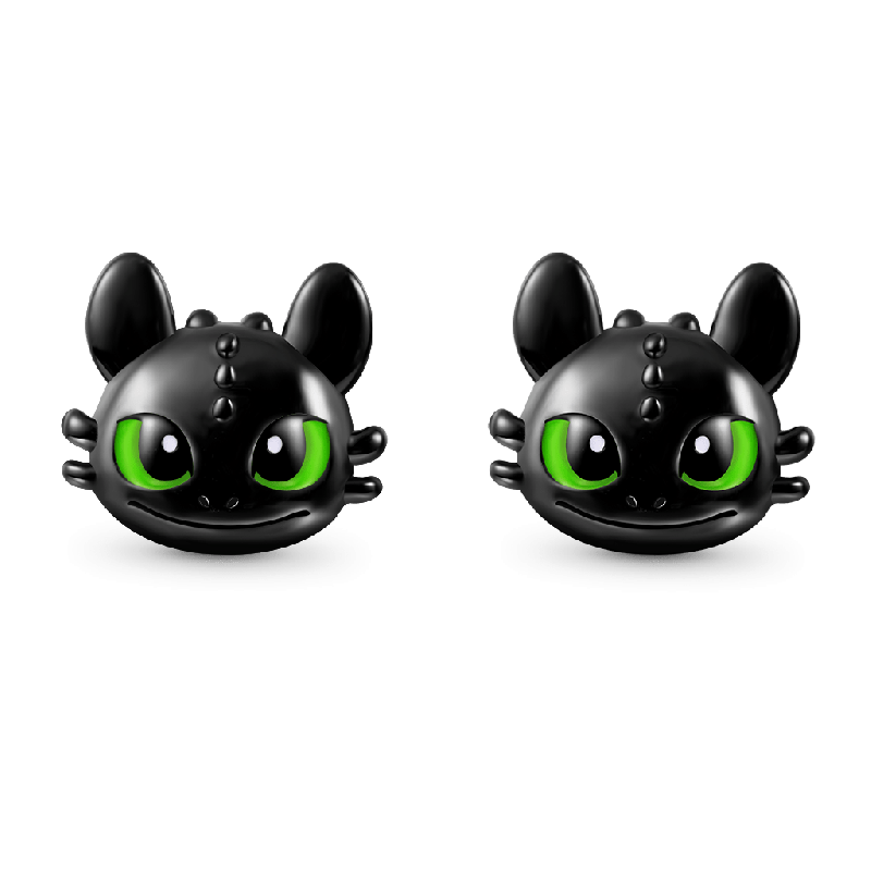 Cool Toothless Stud Earrings