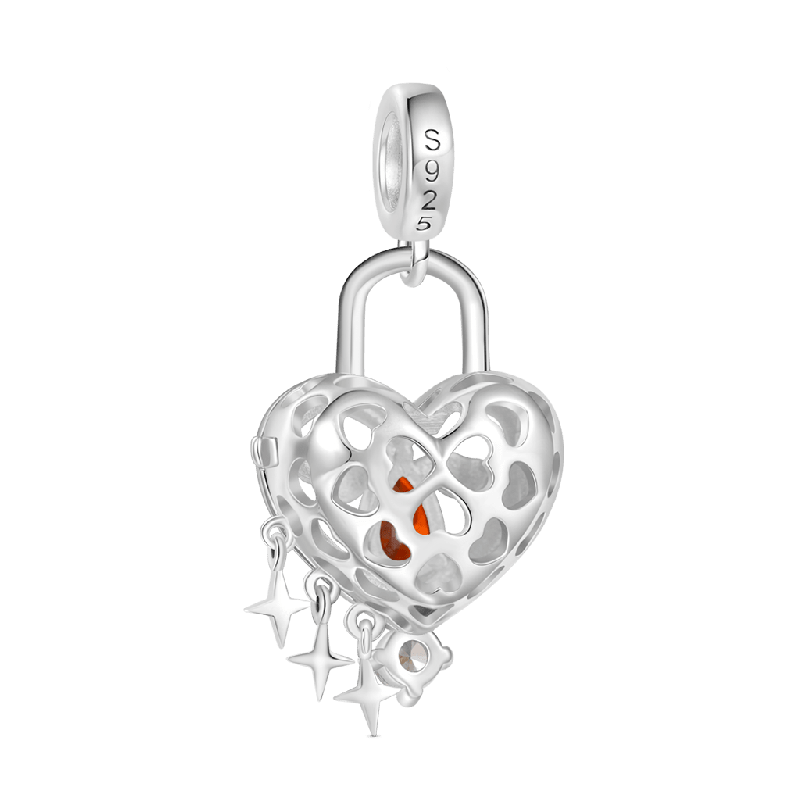 Love Lock LED Light Up Pendant