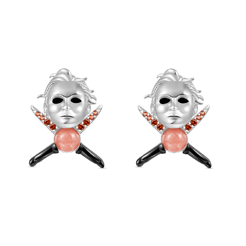 Michael Myers Stud Earrings