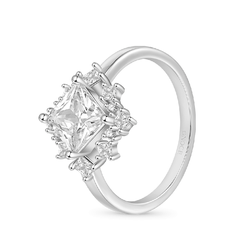Classic Pagoda-Cut Ring