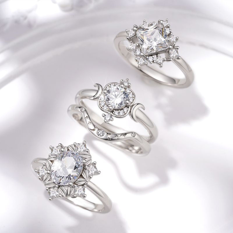 Classic Pagoda-Cut Ring