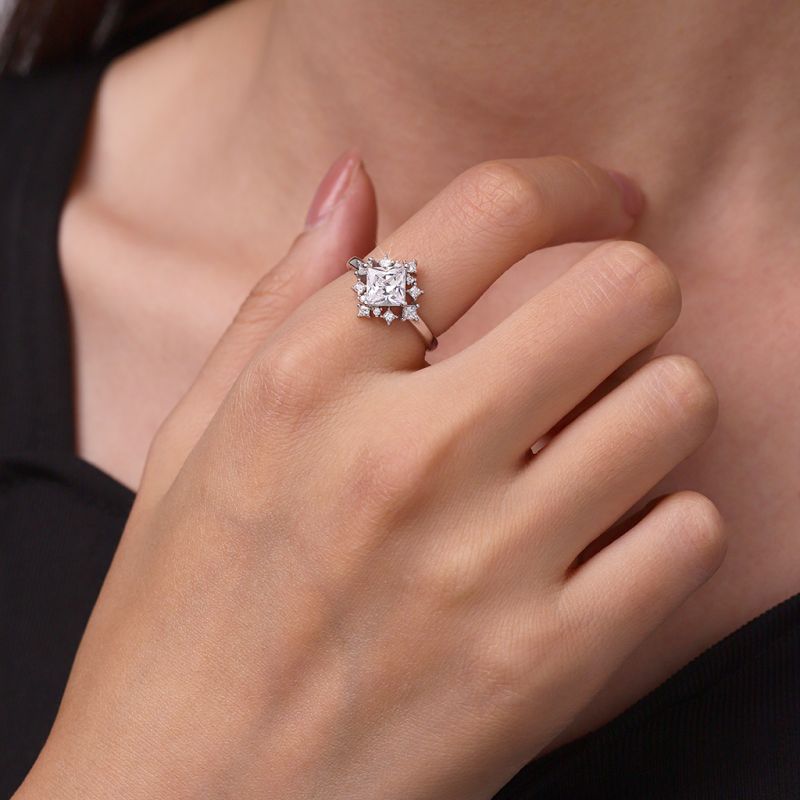 Classic Pagoda-Cut Ring
