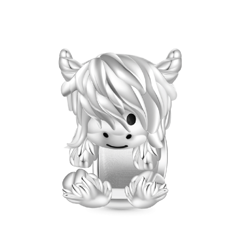 Cute Scottish Highland Cow Charm