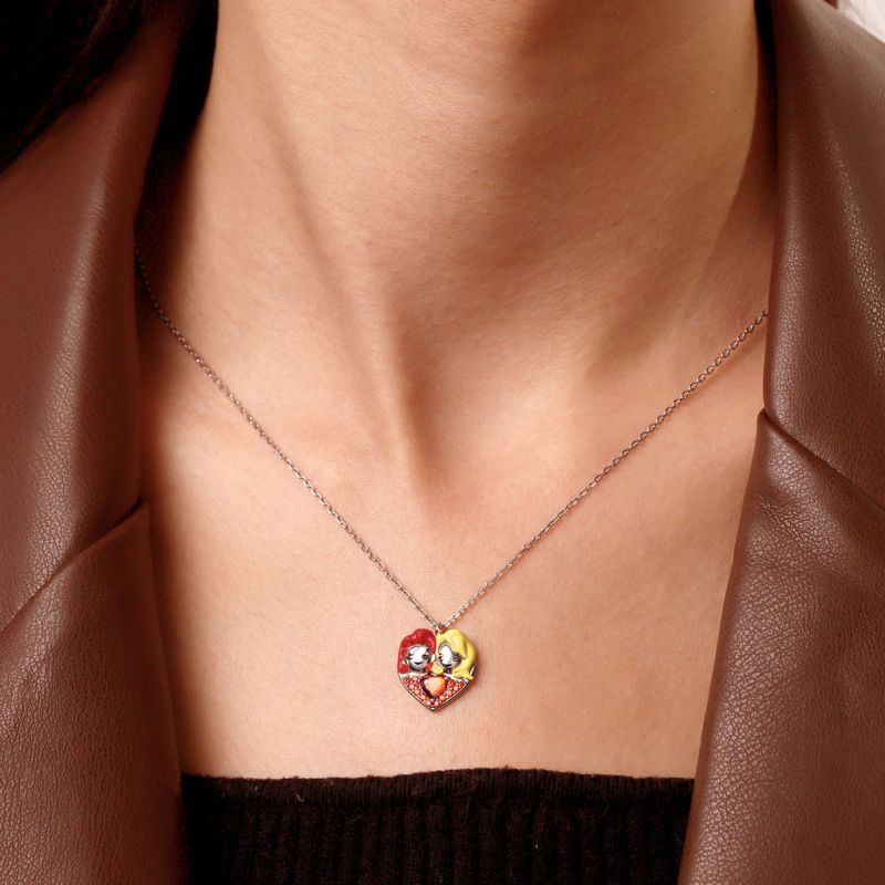 “Til Death Do Us Part” Heart Necklace