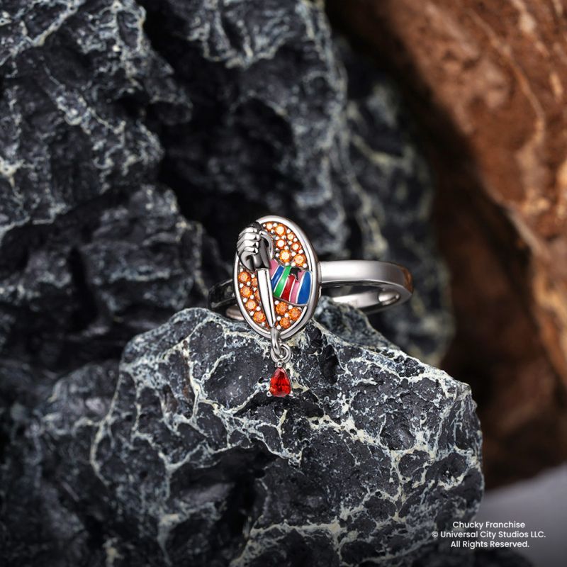 Bloody Knife Signet Ring