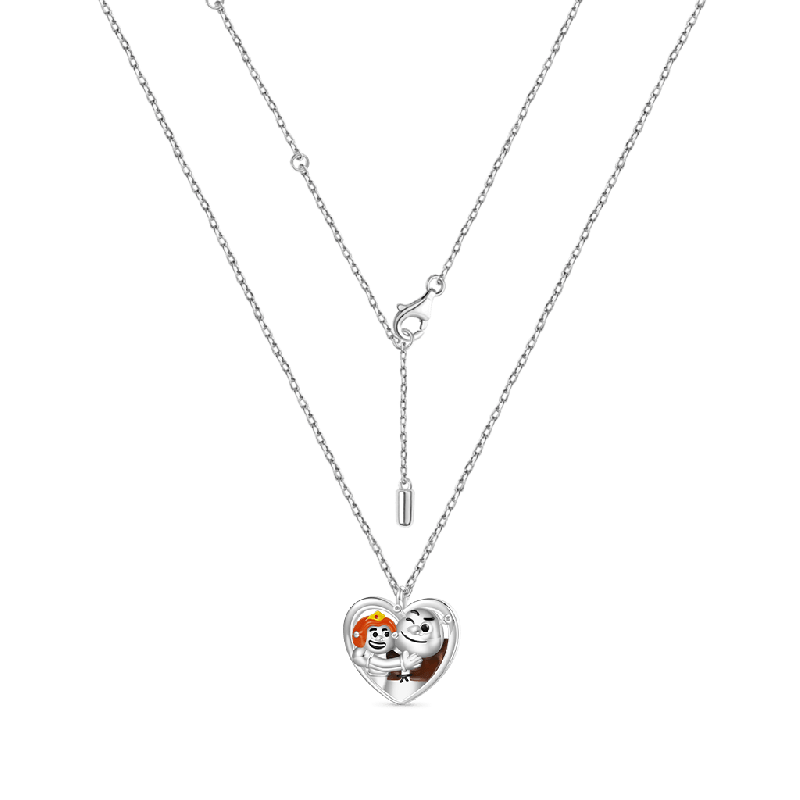 Shrek & Fiona Heart Necklace
