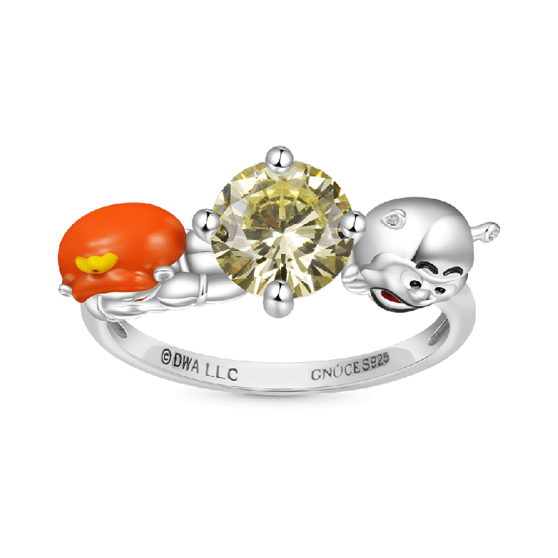 Shrek and Fiona Diamond Ring