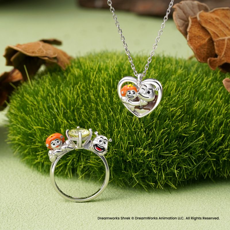Shrek and Fiona Diamond Ring