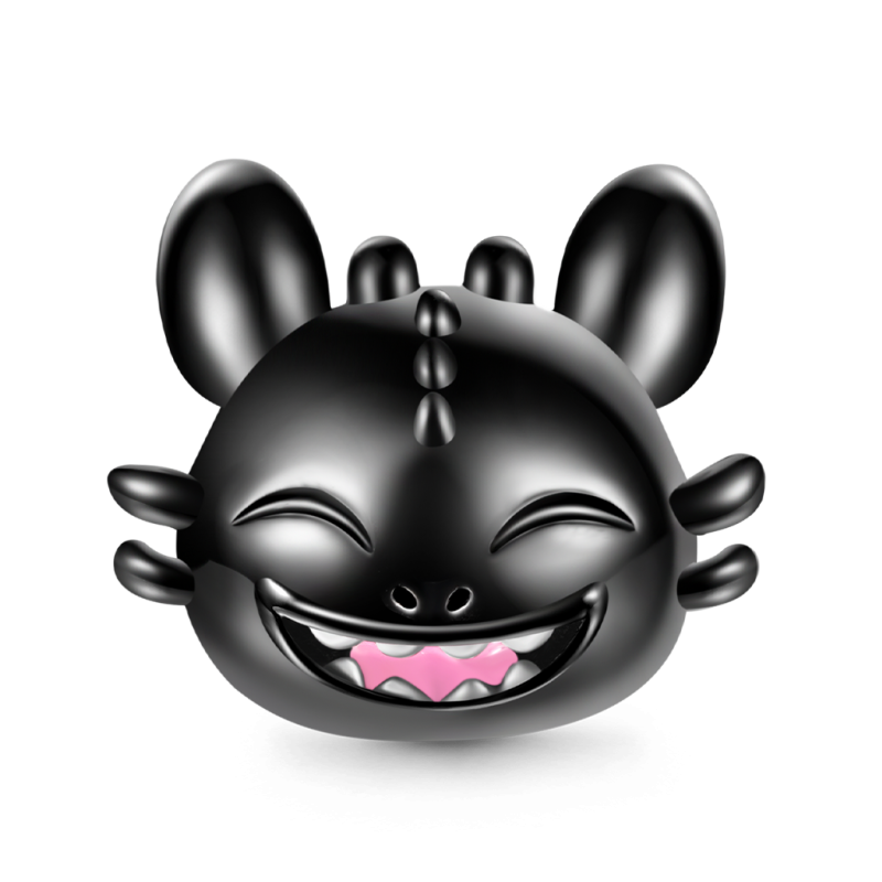 Laughing Toothless Stopper Charm