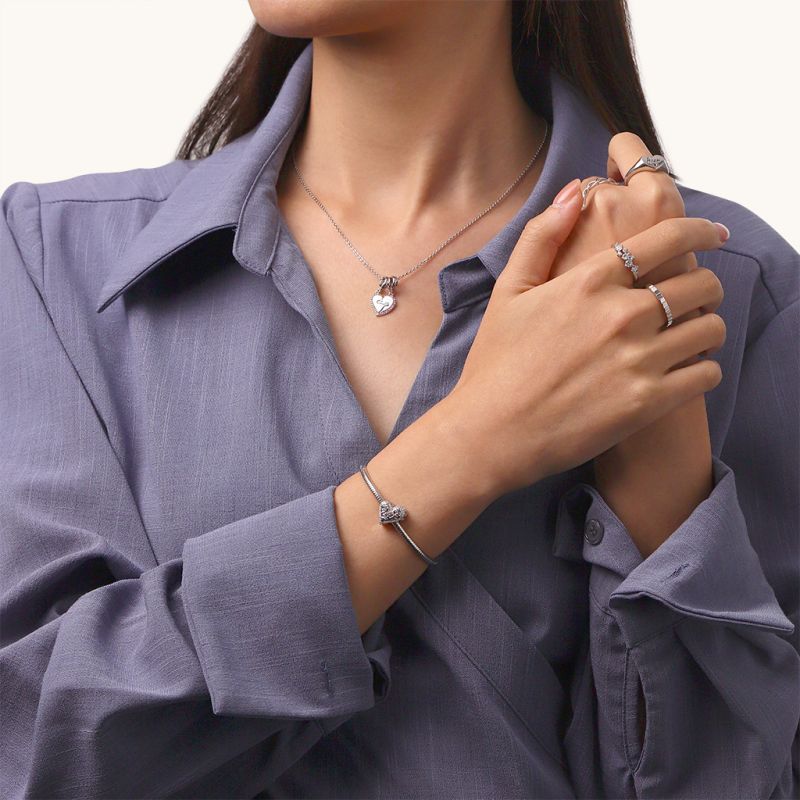 Engravable Lucky Heart Charm