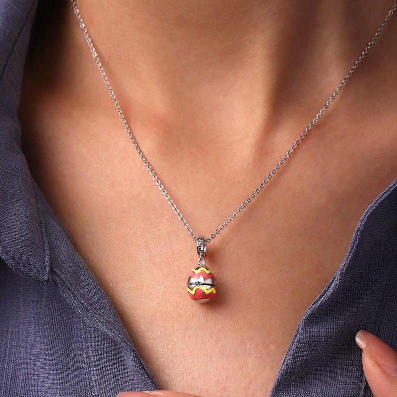 Easter Egg-Pocket Bear Pendant