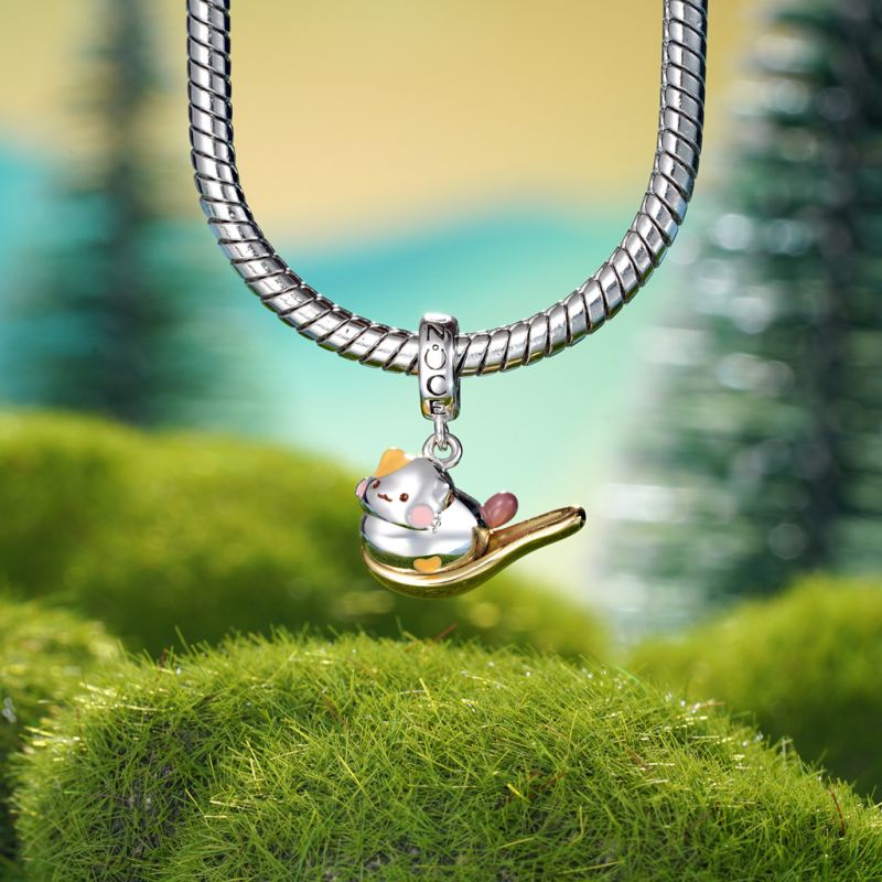 Muffin In a Spoon Pendant