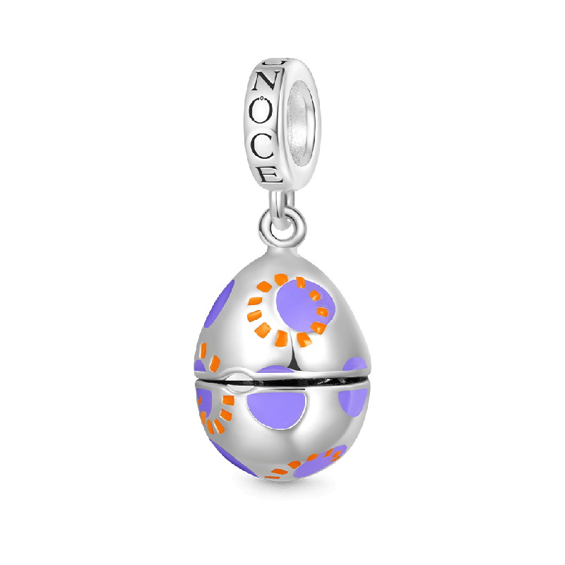 Easter Egg-Pocket Cat Pendant