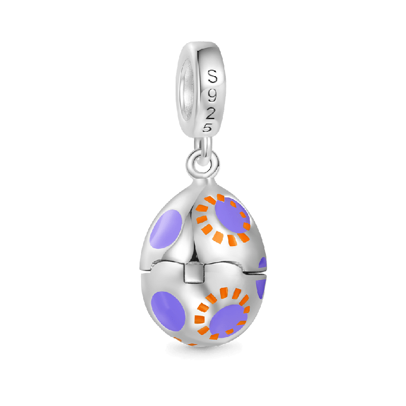 Easter Egg-Pocket Cat Pendant