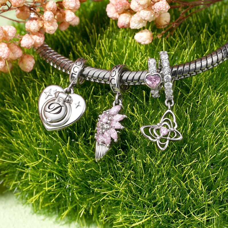 Butterfly Love Letter Charm