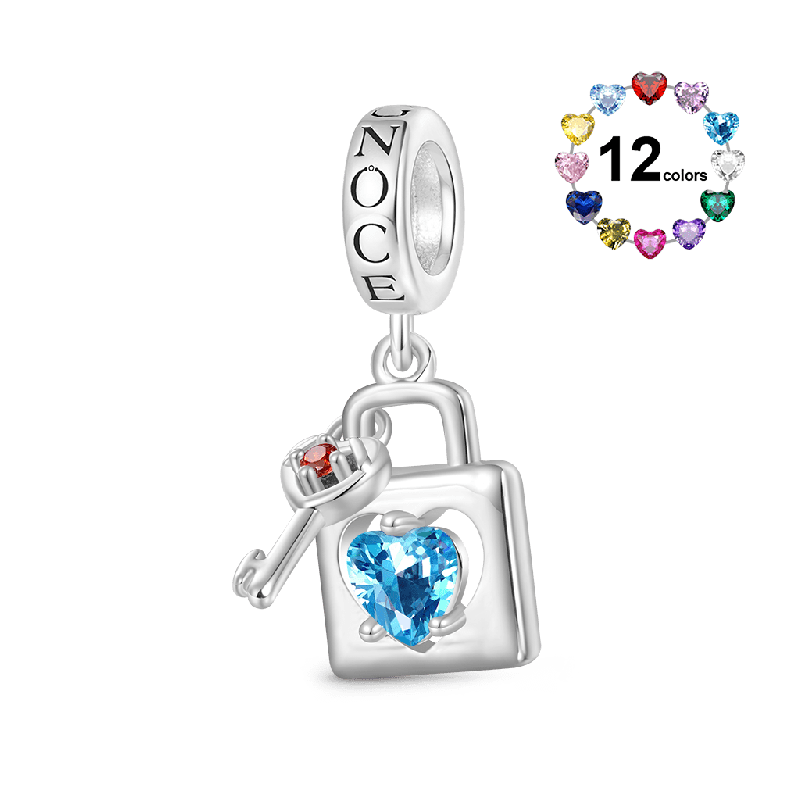 Love Lock & Key Pendant