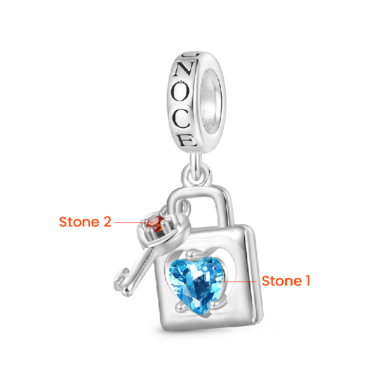 Love Lock & Key Pendant