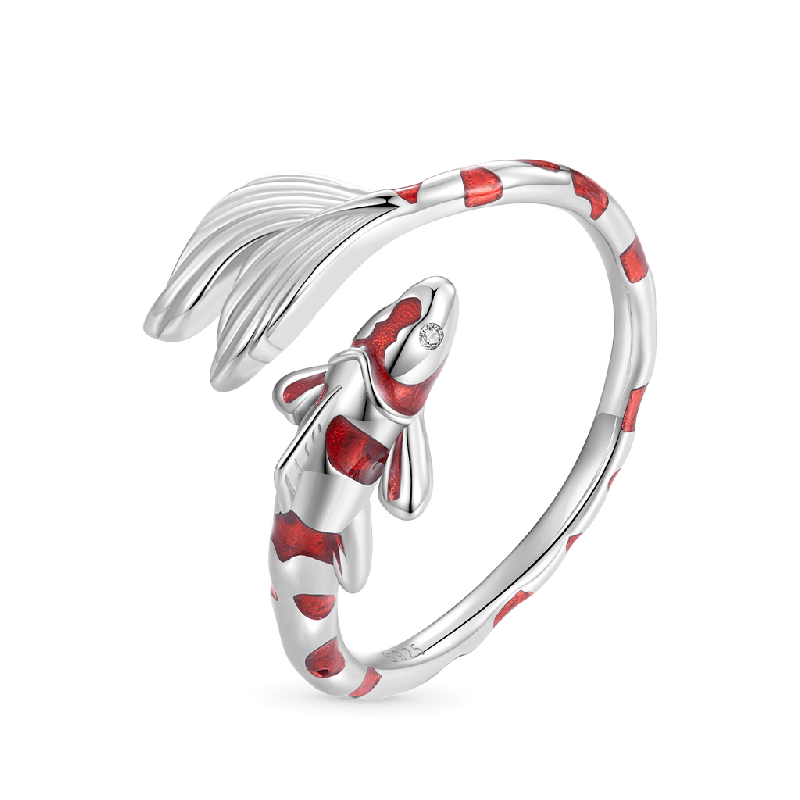 Good Luck Koi Fish Fortune Ring