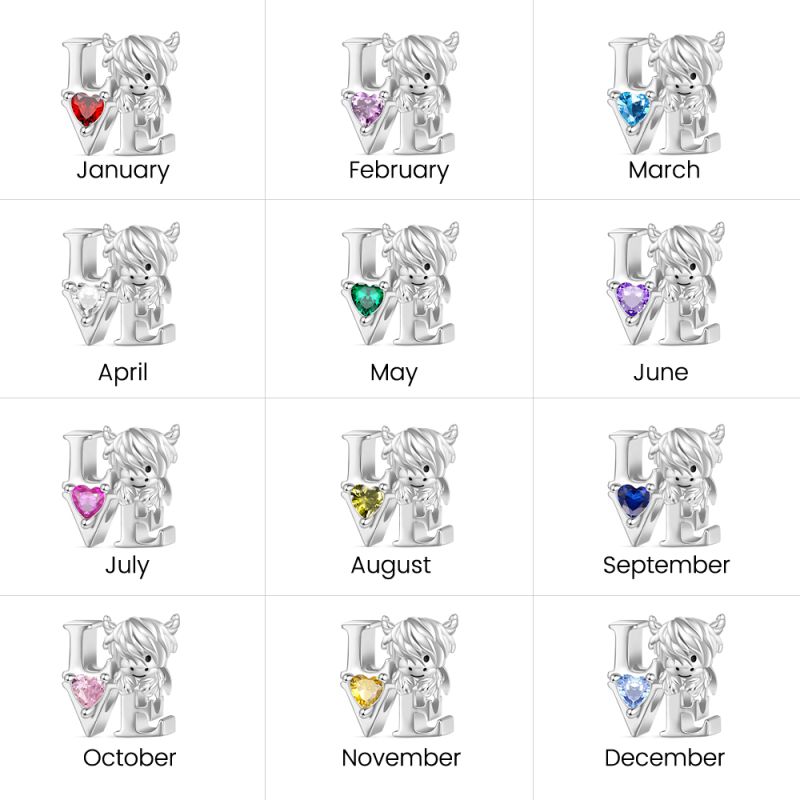 Highland Cow Love Charm