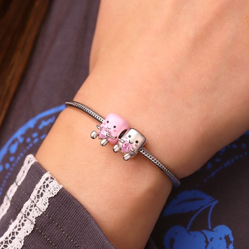 Pair of Marshmallows Charm