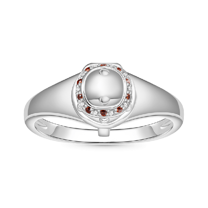 Easter Openable Egg Signet Ring