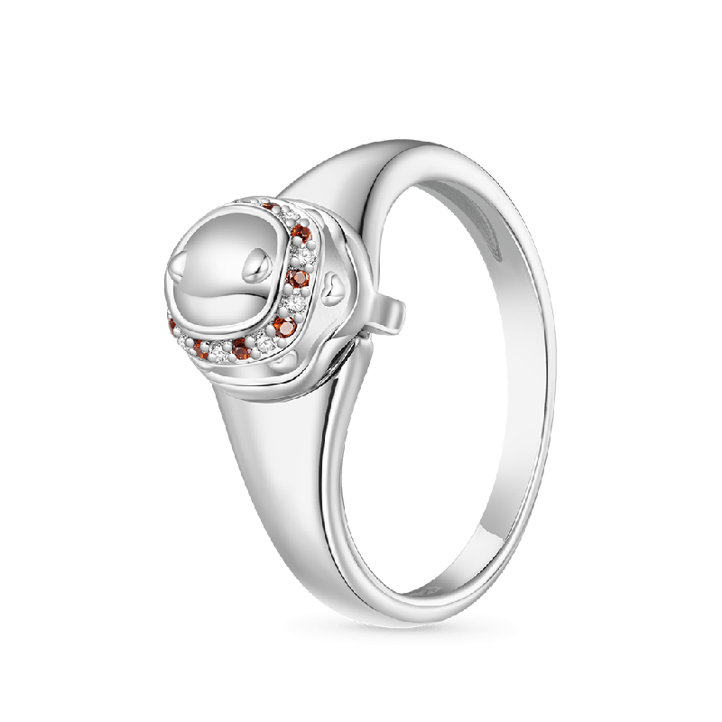 Easter Openable Egg Signet Ring