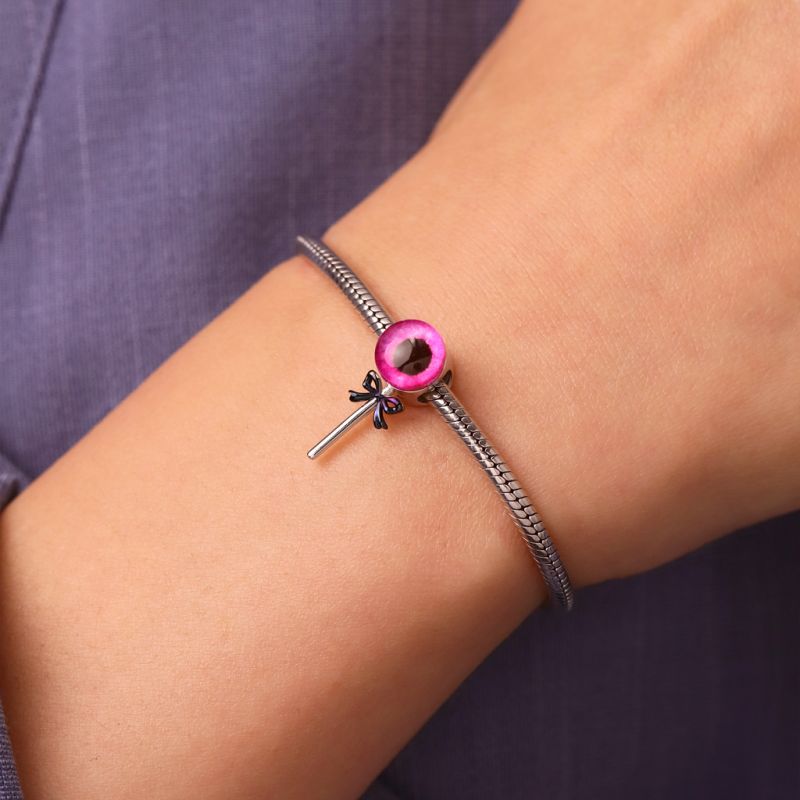 Eyeball Lollipop Charm