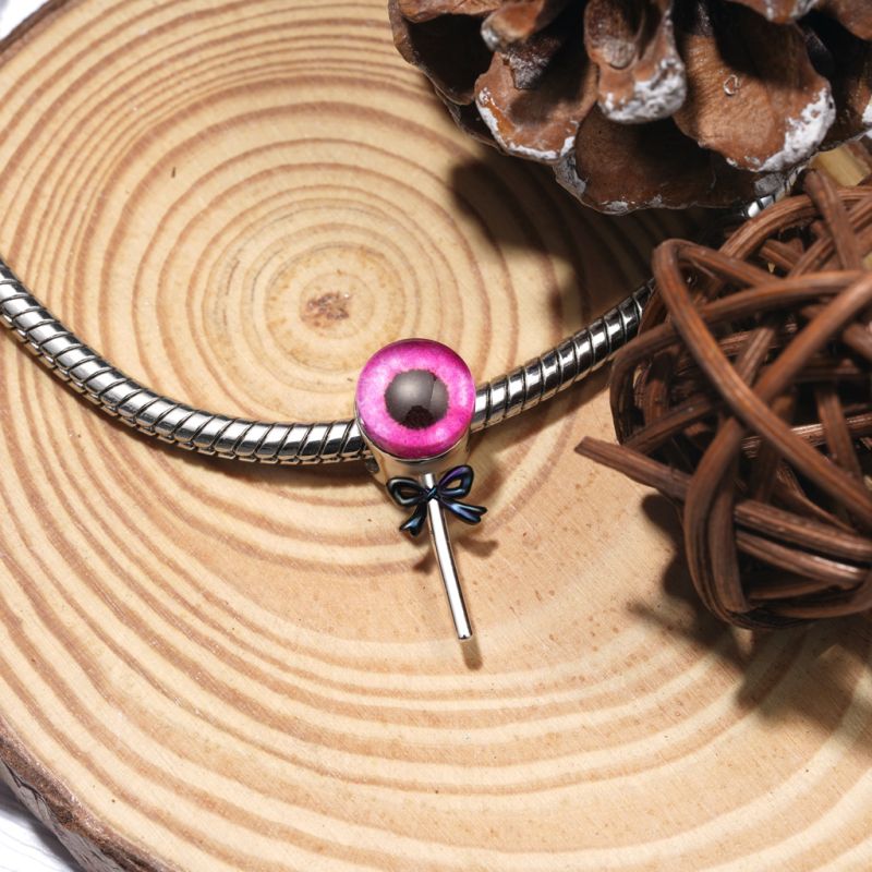 Eyeball Lollipop Charm