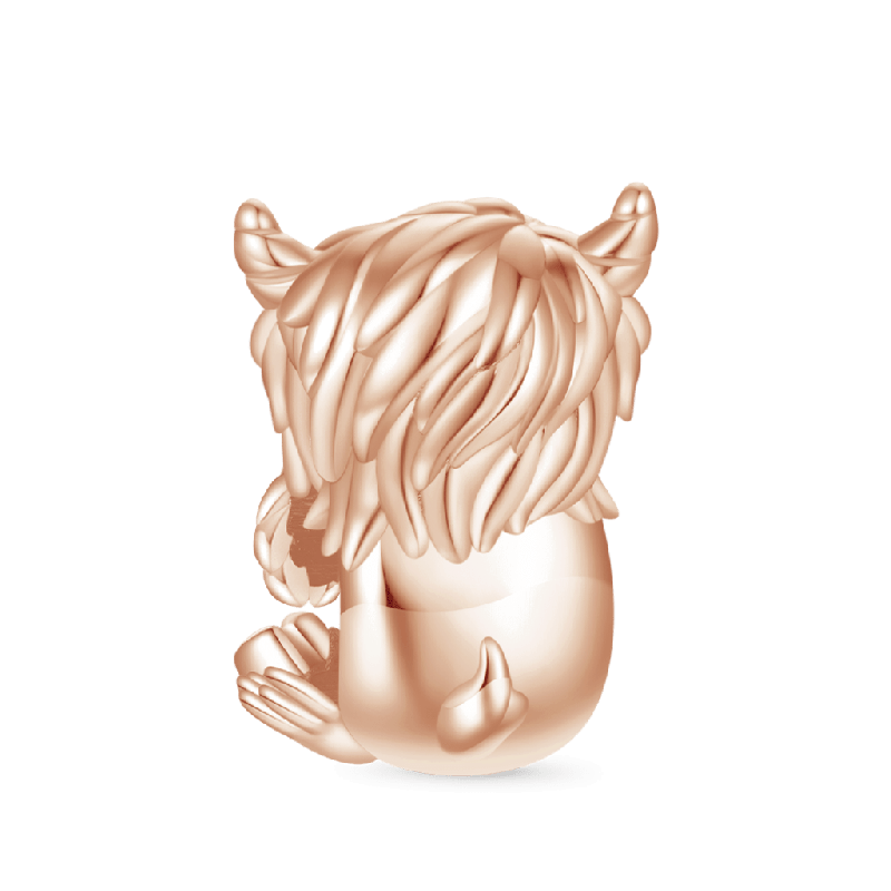 Scottish Highland Cow Charm