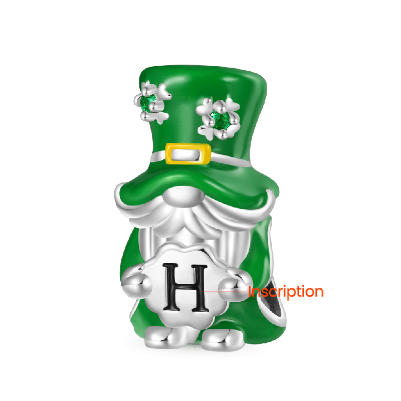 St. Patricks Day Gnome Charm
